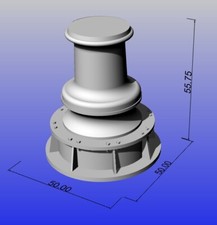 Model boat fitting tug osv - fitting, /