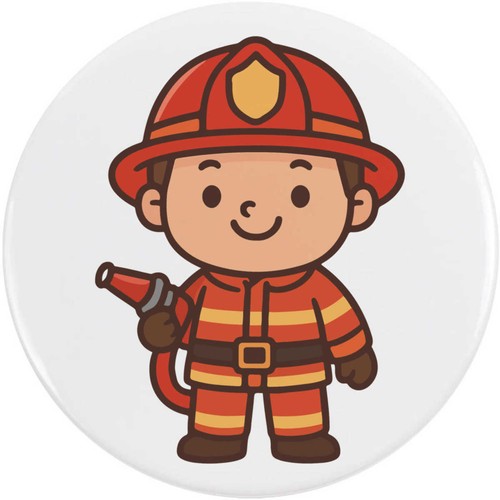 Fire fighter uniform button - fighter,
