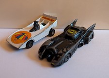 Vintage Diecast Batman Car And Penguin Corgi ERTL DC Comics