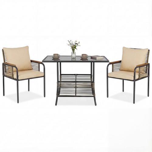 Costway pieces patio wicker - pieces,