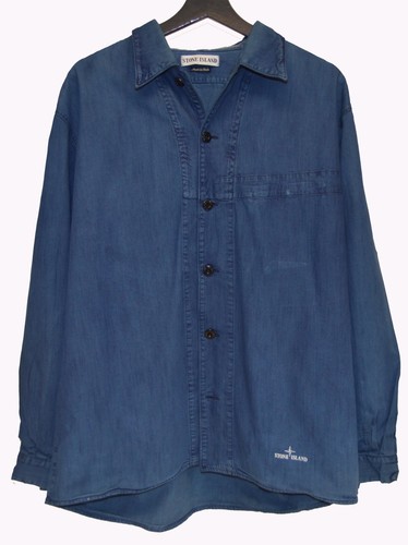 Stone island denim shirt - denim,