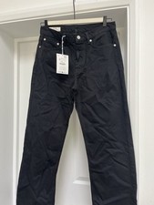 New Zara Men’s Black Denim Jeans Size EU 40 UK 31 RRP £49.99
