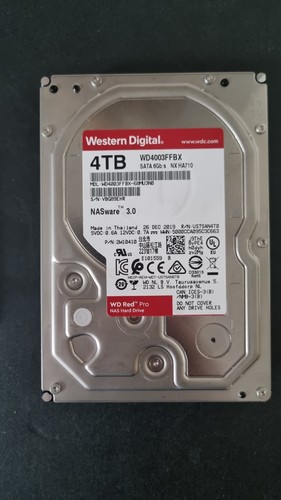 Red pro 4tb - 4tb, wd4003ffbx