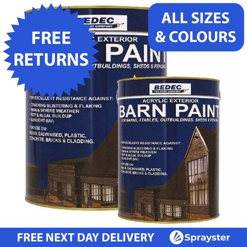 Bedec barn paint acrylic - barn,