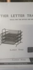 3 TIER OFFICE FILING TRAY