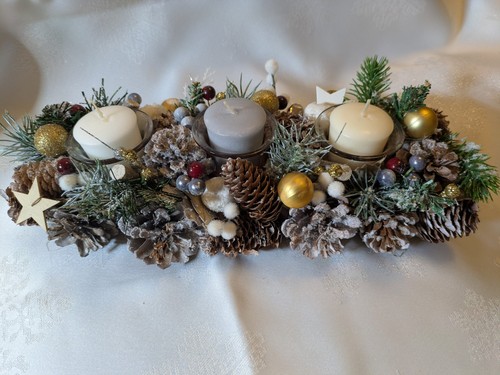 Christmas handmade table