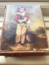 Vintage Newtown Mill Greeting Cards Stationery WALLET Dog Boy Box