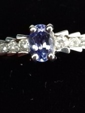 Ring White Diamonds x6  with