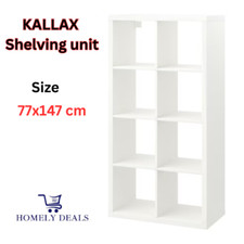 New Kallax Shelving Unit Ikea Bookcase White Versatile Storage for Home & Office