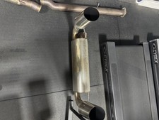 Mongoose Exhaust Focus RS MK3 full System Non Resonated Louder decat pipe 