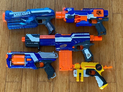 Job lot different nerf guns - nerf,