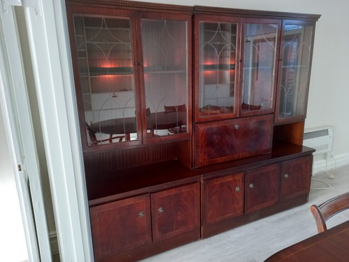 Glass fronted display cabinet - fronted,