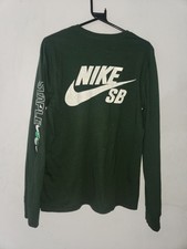 Nike SB Staple Panda Pigeon L/S Tee green Long sleeve M medium T-shirt top Rare