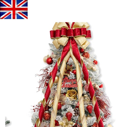 Luxurious red gold - luxurious, christmas