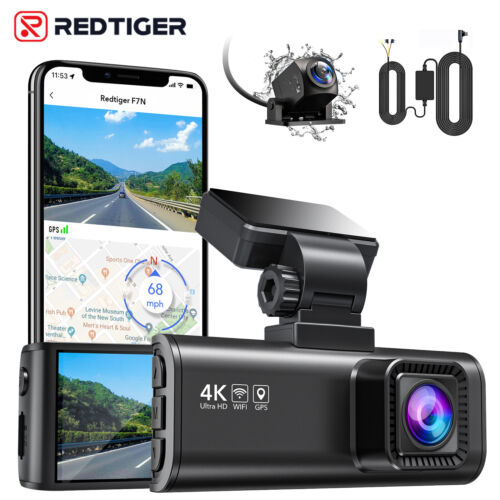 Redtiger dash cam front and - dash,