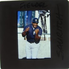 CECIL FIELDER DETROIT TIGERS NY YANKEES CLEVELAND INDIANS ORIGINAL SLIDE 17