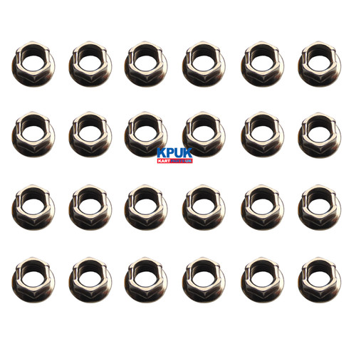 Kart nuts nut silver k - kart,