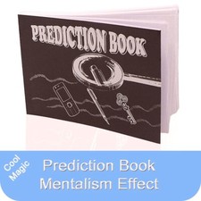 Magic Mentalism Prediction Book Mind Reading Trick Easy Close Up New