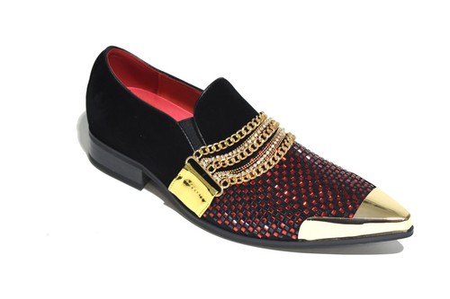 Mens metal pointed toe chain - mens,