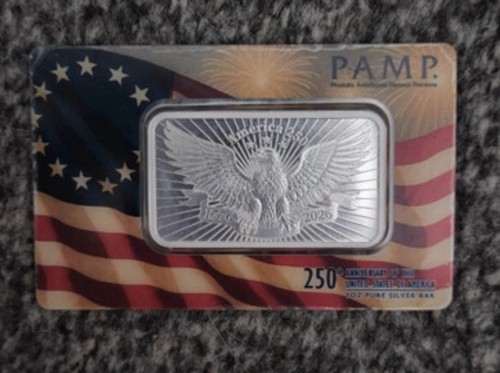 Pamp 250th anniversary - pamp, 1oz