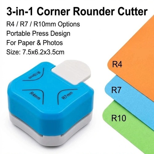 Corner rounder paper - 3-in-1,