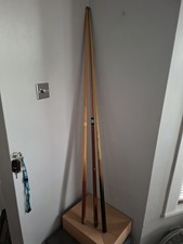Vintage 2 Piece Snooker Cues X 3