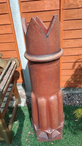 Chimney pot ceramic rocket - chimney,