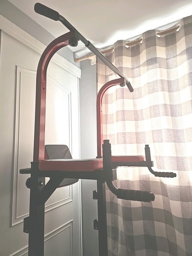 Foldable power tower dip - tower,
