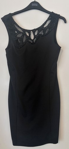 Black sleeveless cocktail - black,