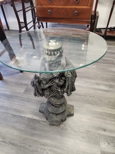 Tiger table glass top the - table,