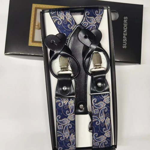 Dual use jacquard suspenders - dual-use,