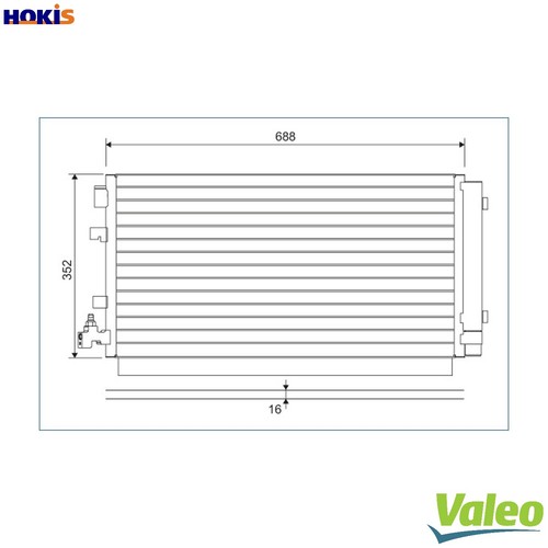 Condenser air conditioning - condenser,
