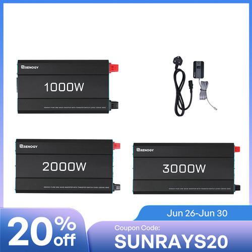 Renogy 1000w2000w3000w pure - renogy,