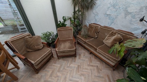 French bergere sofa and - french,