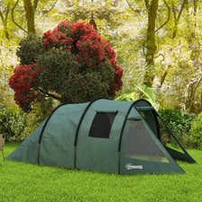 Camping Tent with 2 Rooms for