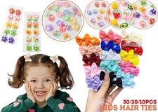 30pcs Kids Elastic Hair Bands