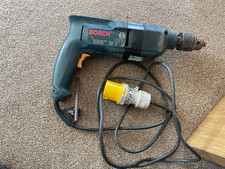 Bosch GSB 20-2 RE Corded 110V Hammer Drill Case Kit heavy duty 610w 1.5-13mm