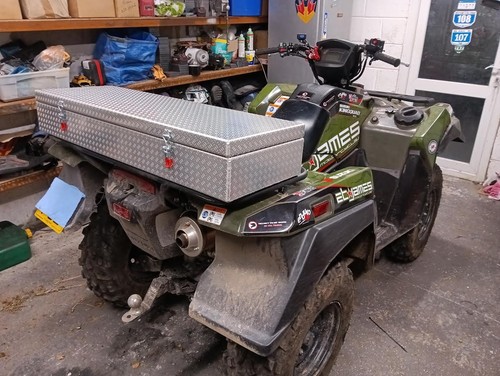 Suzuki kingquad tool box - tool,