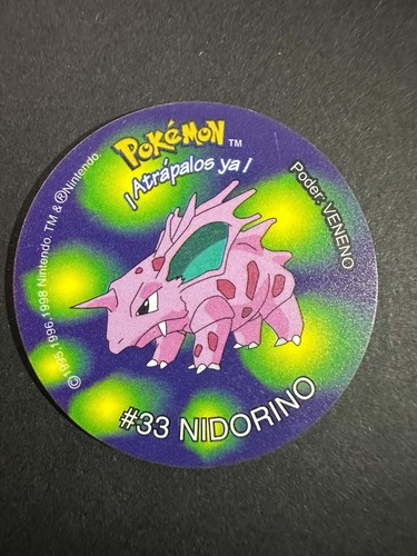 Pokemon tazo nidorino - tazo,