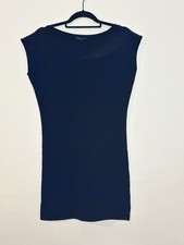 Sarah Pacini Black Dress – Made in Italy – One Size – Sheer Panels