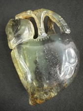 Hand-Carved Green Hardstone