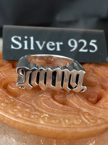 Solid silver thick - silver, chunky
