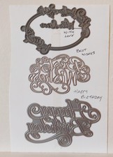 Mixed Sentiment Dies - Happy Birthday, With Love, Best Wishes