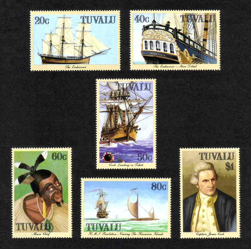 Tuvalu 1988 voyages - tuvalu,