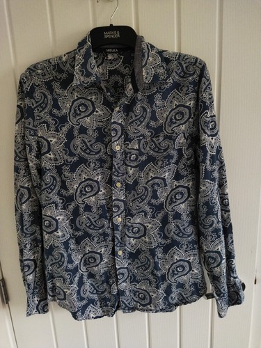 Mens melka linen blend - blend, paisley