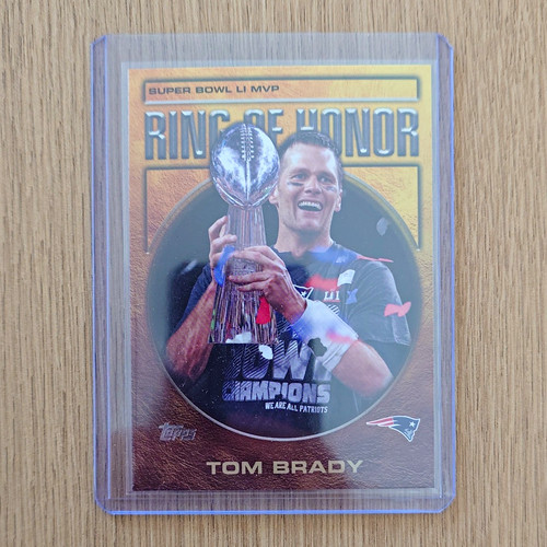 Topps 2016 tom brady ring - topps,