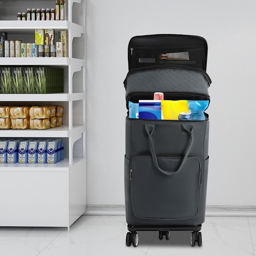 Foldable trolley shopping cart - trolley,