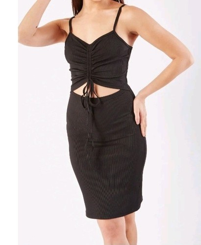 Cut out front - out, ribbed