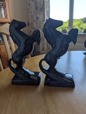 Blue Mountain 2x Ornament Horse Statue