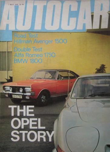 Autocar magazine may 1970 - magazine, 7